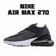 Nike Air Max 270 Flyknit Černá Šedá AO1023 001 Pánské a dámské běžné boty