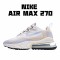 Nike Air Max 270 React Béžový LtModrý Bílý běžné boty CT1287 100 Pánské a dámské 