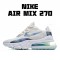 Nike Air Max 270 React Béžový Bílý Multi běžné boty CT5064 100 Pánské a dámské 