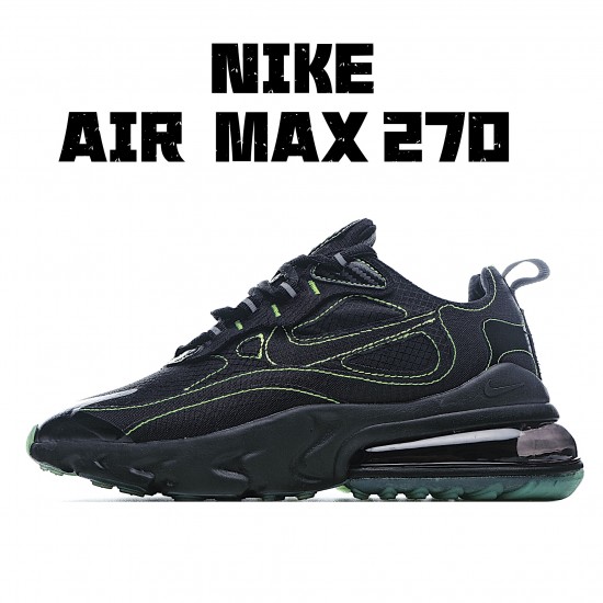 Nike Air Max 270 React Černá běžné boty CQ6549 001 Pánské a dámské