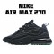 Nike Air Max 270 React Černá běžné boty CQ6549 001 Pánské a dámské 