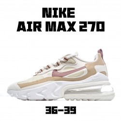 Nike Air Max 270 React Hnědý Bílý AT6174 700 dámskés běžné boty 