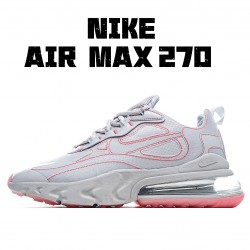 Nike Air Max 270 React Šedá Červené běžné boty CQ6549 100 Pánské a dámské 