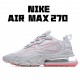 Nike Air Max 270 React Šedá Červené běžné boty CQ6549 100 Pánské a dámské