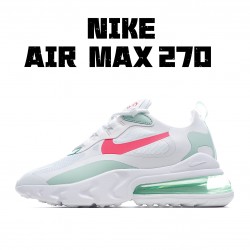 Nike Air Max 270 React Zelená Bílý Růžový běžné boty CV3025 100 dámskés 