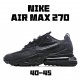 Nike Air Max 270 React Pánskés AO4971 003 Černá běžné boty