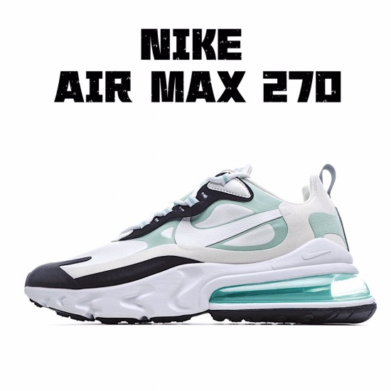 Nike Air Max 270 React Pánskés CQ4597 012 LtModrý Bílý Černá běžné boty