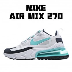 Nike Air Max 270 React námořnictvo Černá Šedá běžné boty CJ0619 001 dámskés 