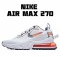 Nike Air Max 270 React Bílý Béžový běžné boty CD6615 100 Pánské a dámské 