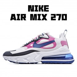 Nike Air Max 270 React dámskés CI3899 100 Bílý Nachový Černá běžné boty 