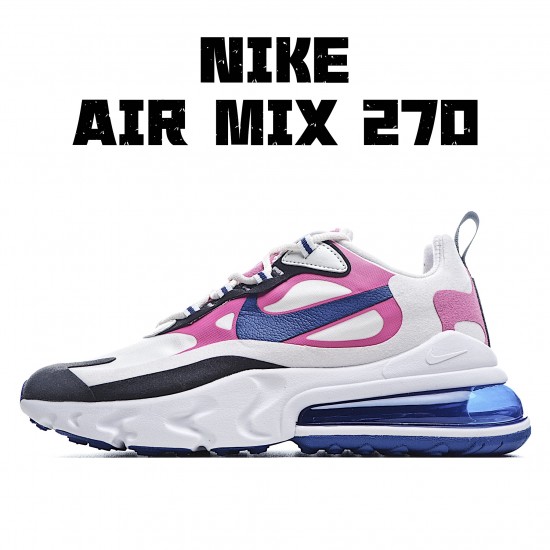 Nike Air Max 270 React dámskés CI3899 100 Bílý Nachový Černá běžné boty