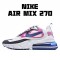 Nike Air Max 270 React dámskés CI3899 100 Bílý Nachový Černá běžné boty 