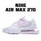 Nike Air Max 270 React dámskés CZ0372 101 Bílý Růžový Zelená běžné boty 