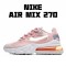 Nike Air Max 270 React dámskés Růžový Bílý běžné boty CQ5420 611 