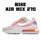 Nike Air Max 270 React dámskés Růžový Bílý běžné boty CQ5420 611