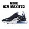 Nike Air Max 270 Pánské a dámské AH6789-009 Černá Bílý Šedá běžné boty 