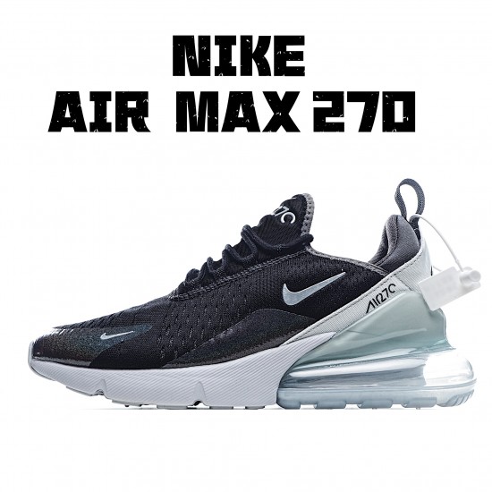 Nike Air Max 270 Pánské a dámské BQ9240 001 Černá Bílý běžné boty