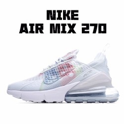 Nike Air Max 270 Bílý Multi AH6789 201 Pánské a dámské běžné boty 