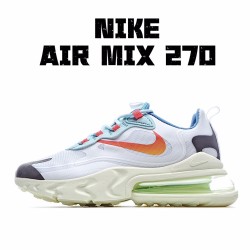 Travis Scott X Nike Air Max 270 React Béžový Bílý CT2864 100 Pánské a dámské běžné boty 