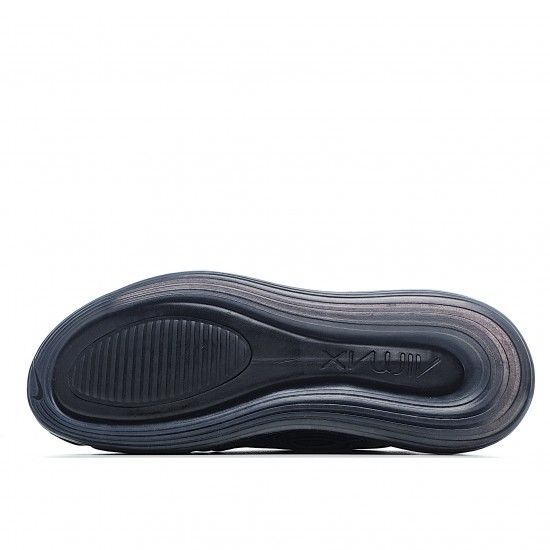 Nike Air Max 720 Černá Modrý běžné boty AO2924 010 Pánské a dámské