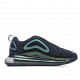 Nike Air Max 720 Černá Modrý běžné boty AO2924 010 Pánské a dámské