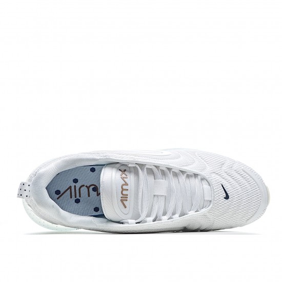 Nike Air Max 720 Pánské a dámské CI9097 100 Bílý běžné boty