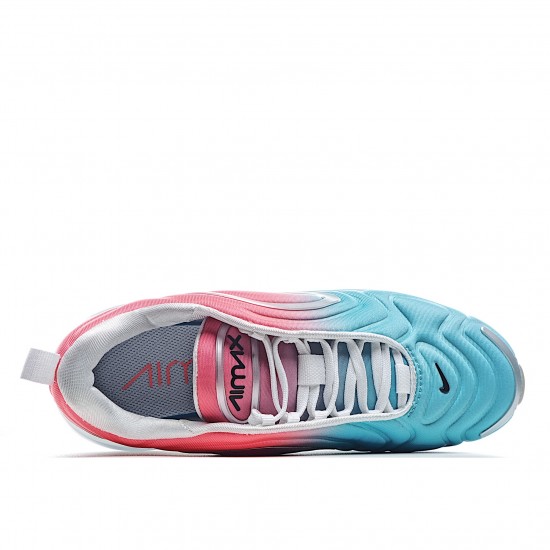 Nike Air Max 720 dámskés AR9293 600 Červené stříbrný Modrý běžné boty