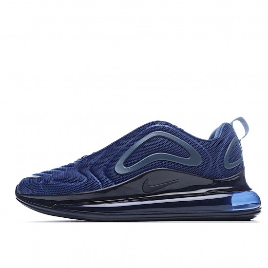 Nike Air Max 720 Pánskés AO2924 019 Černá Modrý běžné boty