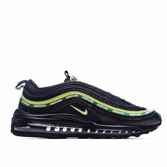 Nike Air Max 97 Černá Zelená AJ1 teniska986 111 Pánské a dámské běžné boty