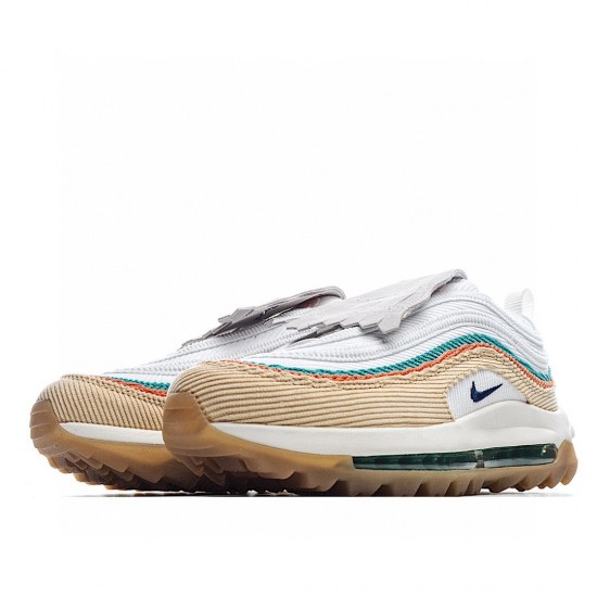 Nike Air Max 97 Golf NRG Celestial Zlato CJ0563-200 Pánské a dámské běžné boty