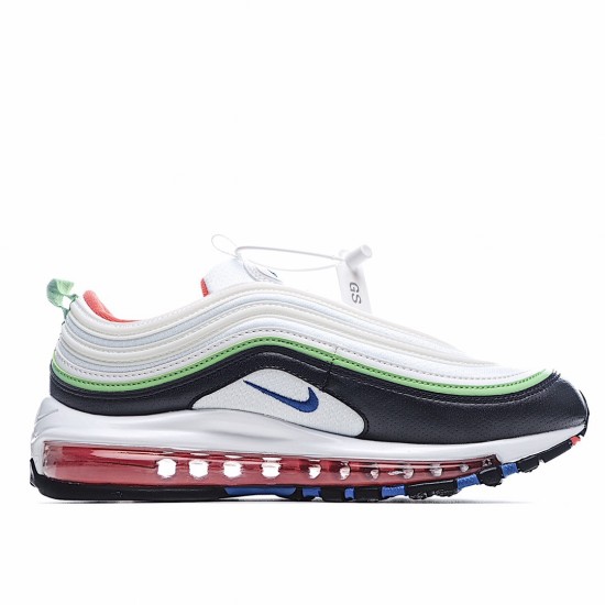 Nike Air Max 97 Pánské a dámské běžné boty 921522 105 Bílý Černá