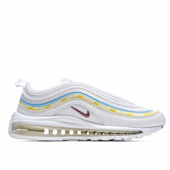 Nike Air Max 97 Bílý Žlutá běžné boty AJ1 teniska986 007 Pánské a dámské