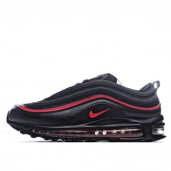 Nike Air Max 97 Černá Červené běžné boty CU9990 001 Pánské a dámské 