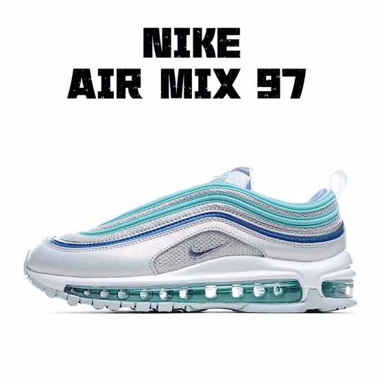 Nike Air Max 97 Modrý stříbrný běžné boty CT1965 400 dámskés