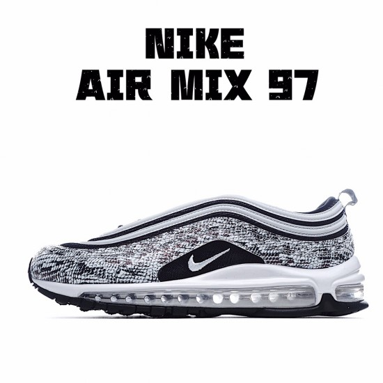 Nike Air Max 97 Cocoa Snake Černá Šedá CT1549 001 Pánskés běžné boty