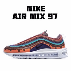 Nike Air Max 97 oranžový Hnědý běžné boty 921826 101 Pánské a dámské 