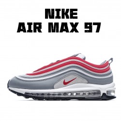 Nike Air Max 97 Červené Šedá běžné boty 921522 017 Pánské a dámské 