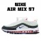 Nike Air Max 97 Pánské a dámské běžné boty 921522 105 Bílý Černá 