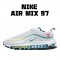 Nike Air Max 97 Bílý Modrý CZ5607 100 Pánské a dámské běžné boty 