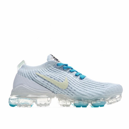 Nike Air VaporMax Flyknit 3 Šedá Modrý Žlutá AJ6900-800 Pánské a dámské běžné boty