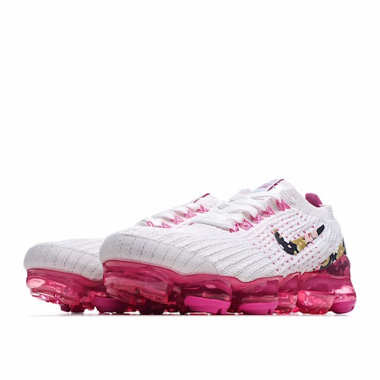 Nike Air VaporMax Flyknit 3 Bílý Růžový AJ6910-601 dámskés běžné boty