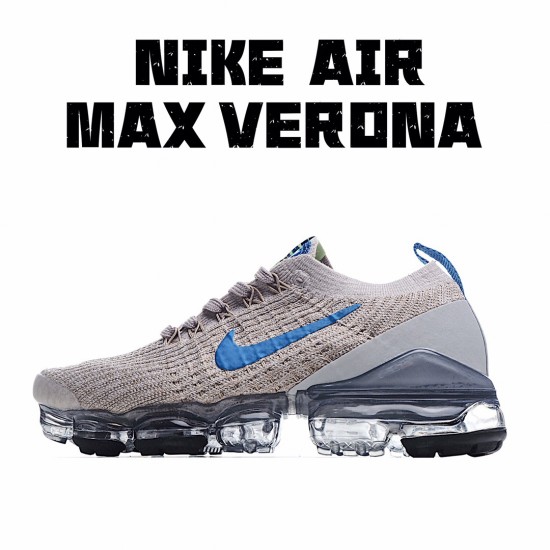 Nike Air VaporMax Flyknit 3 Šedá Modrý CT1270-002 Pánské a dámské běžné boty