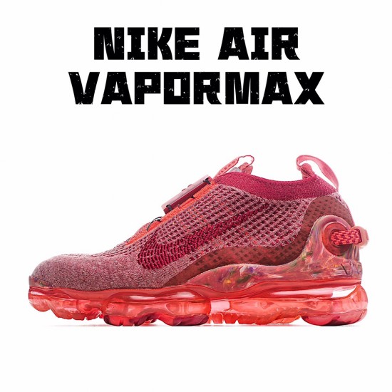 Nike Air VaporMax Flyknit 3 Červené CJ6741-600 Pánské a dámské běžné boty