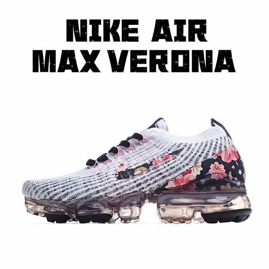 Nike Air VaporMax Flyknit 3 Bílý Šedá Černá AJ6910-201 dámskés běžné boty