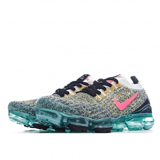 Nike Air VaporMax Flyknit 3.0 Růžový Šedá Modrý běžné boty AJ6900 104 Pánské a dámské