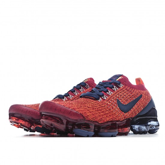 Nike Air VaporMax Flyknit Černá Červené AJ6900 600 Pánské a dámské běžné boty