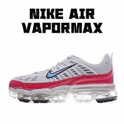 Nike Air Vapormax 360 Pánské a dámské CK2718 002 Červené Šedá běžné boty 