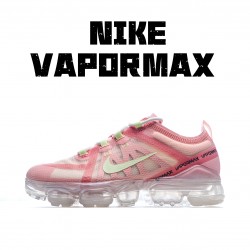 Nike Air VaporMax Flyknit 2019 Červené Zelená běžné boty AR6631 602 dámskés 