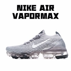 Nike Air VaporMax Flyknit 3.0 Šedá Bílý běžné boty AJ6900 101 Pánské a dámské 