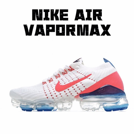 Nike Air VaporMax Flyknit 3.0 Červené Bílý Modrý běžné boty CZ7994 100 Pánské a dámské